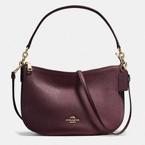 Chelsea Crossbody - Oxblood Light Color